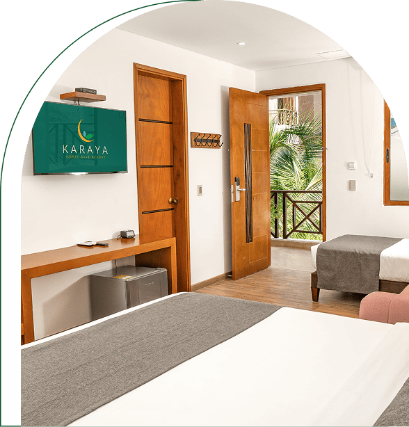 Habitaciones con vista al mar Santa Marta 2